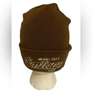 YP Classics Yupoong Vintage Music City Beanie Winter Hat
